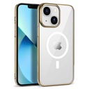 Apple iPhone 13 Uyumlu Kılıf Zore Wireless Şarj Özellikli Pixel M-safe Kapak
