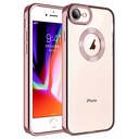 Apple iPhone 7 Uyumlu Kılıf Kamera Korumalı Logo Gösteren Zore Omega Kapak