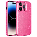 Apple iPhone 14 Pro Uyumlu Kılıf Kamera Korumalı Simli Lüks Zore Koton Kapak