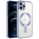 Apple iPhone 11 Pro Uyumlu Kılıf Kamera Korumalı M-safe Wireless Şarj Özellikli Zore Demre Kapak