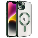 Apple iPhone 14 Plus Uyumlu Kılıf Kamera Korumalı M-safe Wireless Şarj Özellikli Zore Demre Kapak