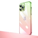 Apple iPhone 12 Pro Max Uyumlu Kılıf Parlak Renk Geçişli Kamera Korumalı Zore Senkron Kapak