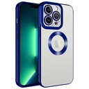 Apple iPhone 11 Pro Max Uyumlu Kılıf Kamera Korumalı Logo Gösteren Zore Omega Kapak