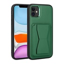Apple iPhone 11 Uyumlu Kılıf Kartlıklı Standlı ​Pu Deri Zore Memo Kapak