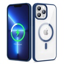 Apple iPhone 13 Pro Max Uyumlu Kılıf M-safe Wireless Şarj Özellikli Silikon Zore Ege Kapak