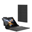 Samsung Galaxy Z Fold 3 Uyumlu Kılıf Standlı Klavyeli Kalem Bölmeli Zore Kıpta Klavyeli Kılıf