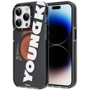 Apple iPhone 13 Pro Max Uyumlu Kılıf M-safe Şarj Özellikli Youngkit Binfen Serisi Yazı Temalı Kapak