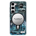 Samsung Galaxy S23 Uyumlu Kılıf M-safe Şarj Özellikli YoungKit Technology Serisi Kapak