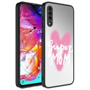 Samsung Galaxy A70 Uyumlu Kılıf Aynalı Desenli Kamera Korumalı Parlak Zore Mirror Kapak