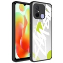 Xiaomi Redmi 12C Uyumlu Kılıf Aynalı Desenli Kamera Korumalı Parlak Zore Mirror Kapak