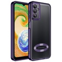 Samsung Galaxy A54 Uyumlu Kılıf Kamera Korumalı Logo Gösteren Zore Omega Kapak