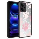 Xiaomi Redmi Note 12 5G Uyumlu Kılıf Aynalı Desenli Kamera Korumalı Parlak Zore Mirror Kapak