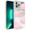 Apple iPhone 13 Pro Uyumlu Kılıf Airbagli Parlak Tasarımlı Zore Mimbo Kapak