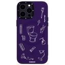 Apple iPhone 14 Pro Max Uyumlu Kılıf M-safe Şarj Özellikli Desenli Youngkit Plaything Serisi Kapak