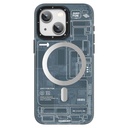 Apple iPhone 15 Uyumlu Kılıf M-safe Şarj Özellikli YoungKit Technology Serisi Kapak