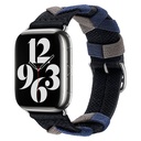 Apple Watch 42mm Uyumlu Kordon Sarmal Örgü Tasarımlı Kumaş Zore KRD-97 Kayış