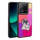 Xiaomi Mi 13T Pro Uyumlu Kılıf Parlayan Kabartmalı İkonik Figürlü Zore Amas Silikon Kapak