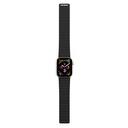 Apple Watch 44mm Uyumlu Kordon Youngkit Classical Magnetik Tak Çıkar Silikon Strap Kayış