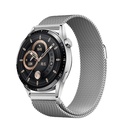 Huawei Watch GT3 46mm Uyumlu Zore Band-12 22mm Metal Hasır Kordon
