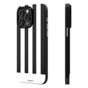 Apple iPhone 14 Pro Uyumlu Kılıf M-safe Şarj Özellikli Youngkit Striped Piano Keys Serisi Kapak