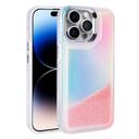 Apple iPhone 14 Pro Max Uyumlu Kılıf Airbagli Renkli Arka Yüzey Boncuk Tasarımlı Zore Kumul Kapak