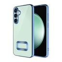 Samsung Galaxy A16 Uyumlu Kılıf Kamera Korumalı Logo Gösteren Zore Omega Kapak