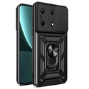 Infinix Note 30 Uyumlu VIP Kılıf Magnetik Standlı Kamera Korumalı Zore Sürgülü Vega Kapak