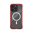 Apple iPhone 15 Pro Uyumlu Kılıf M-safe Şarj Özellikli Airbagli Raptic Shield Serisi Şeffaf Arka Yüzey Kapak