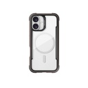 Apple iPhone 16 Uyumlu Kılıf M-safe Şarj Özellikli Airbagli Raptic Shield Serisi Şeffaf Arka Yüzey Kapak