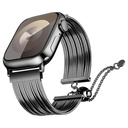 Apple Watch 38mm Uyumlu Zore KRD-137 Metal Hasır Kordon