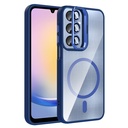 Samsung Galaxy A56 Uyumlu Kılıf Standlı ve Kamera Lens Hediyeli Zore Etro Kapak