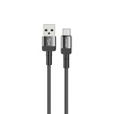 Lenyes LC546 USB-A to Type-C Örgü Tasarımlı Hızlı Şarj Özellikli Data ve Şarj Kablosu 12W 1M