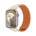Apple Watch 44mm Uyumlu Benks Magnetik Tak Çıkar Silikon Strap Kayış